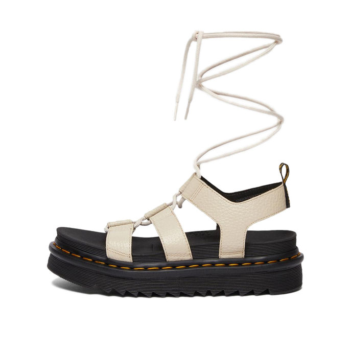 SANDAL NARTILLA Woman Parchment Beige Milled Nappa