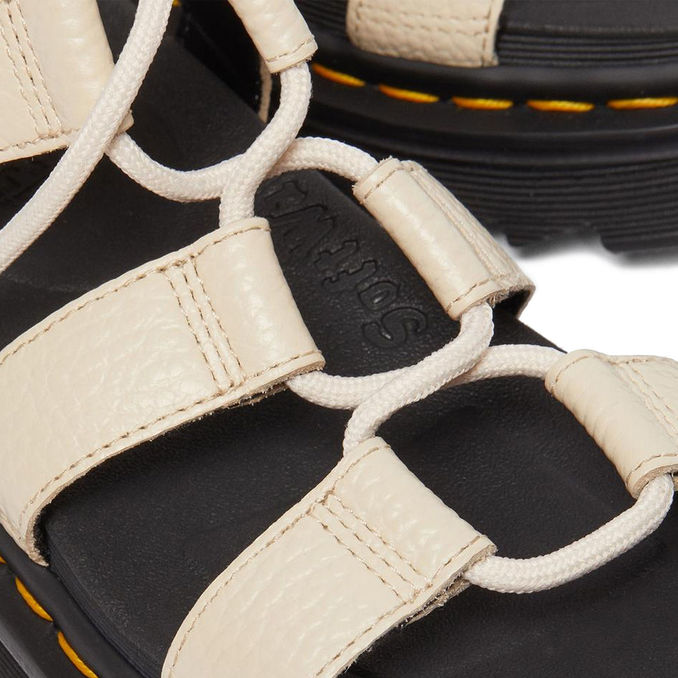 SANDAL NARTILLA Woman Parchment Beige Milled Nappa