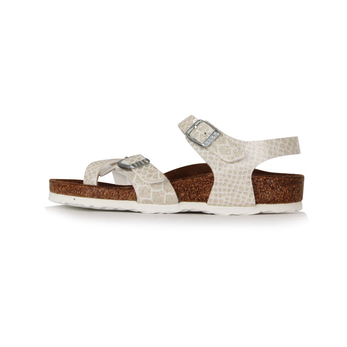 SANDAL TAORMINA Kids Magic Snake White