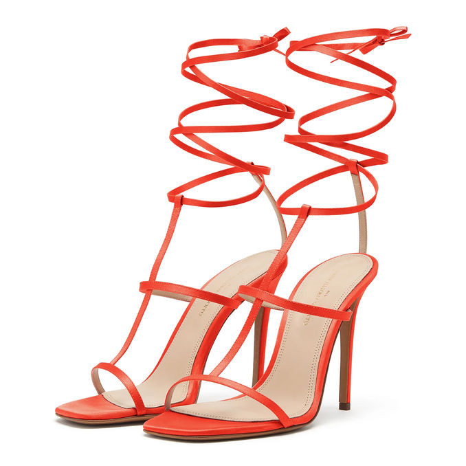 SANDALS SAINT TROPEZ Woman Orange
