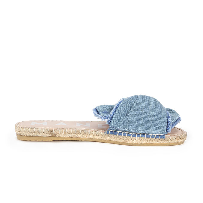 サンダル・ミュール MANEBI LOW SANDALS WITH BANDANA BOW (F9.4J0_BANDANARED) Manebi Low Sandals With Bandana Bow | italist