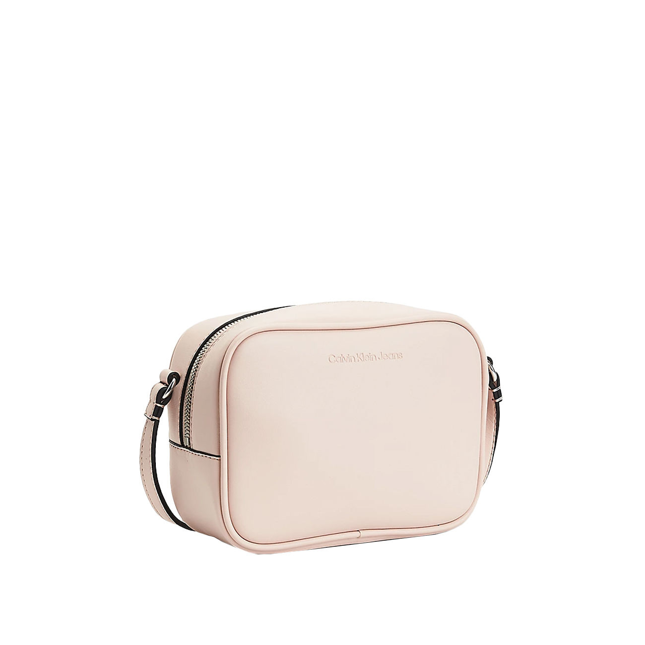 CHARLES & KEITH Small curved pink boxy sling bag