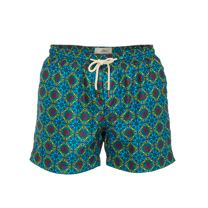 SEA BOXER PANAREA Man Turquoise multi