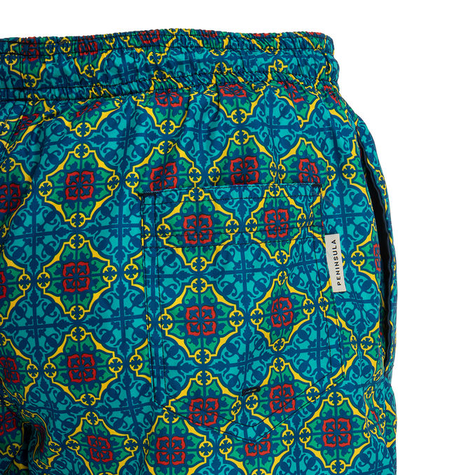SEA BOXER PANAREA Man Turquoise multi