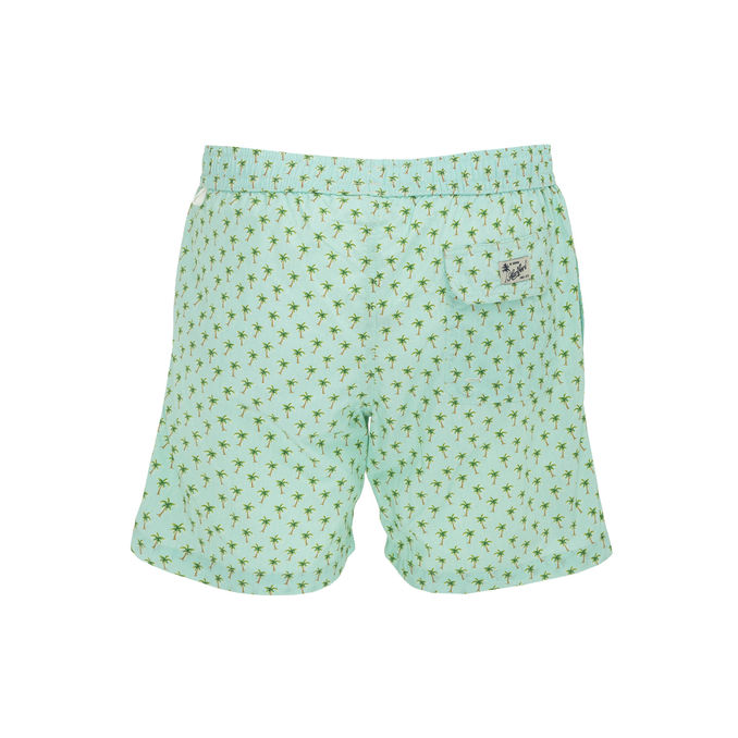 SEA BOXER WITH MICRO PRINT Man Green water