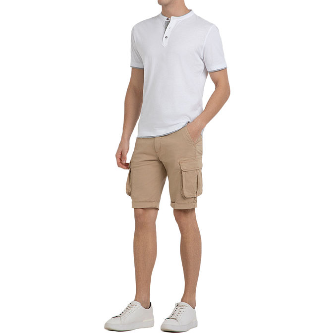 SERAFINO T-SHIRT WITH CONTRASTS