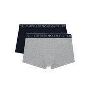 SET BOXER BIPACK LOGO ENDURANCE Man Blue Grey SET BOXER BIPACK LOGO ENDURANCE Man Blue Grey