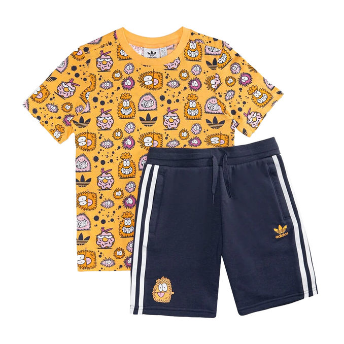 SET KEVIN LYONS Boy Orange Multicolor