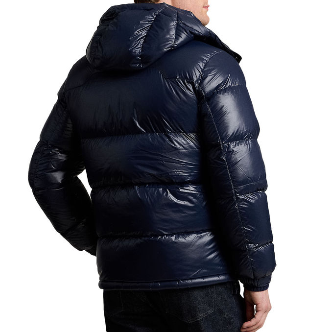 SHINY BOMBER Men’s Collection Navy Glossy