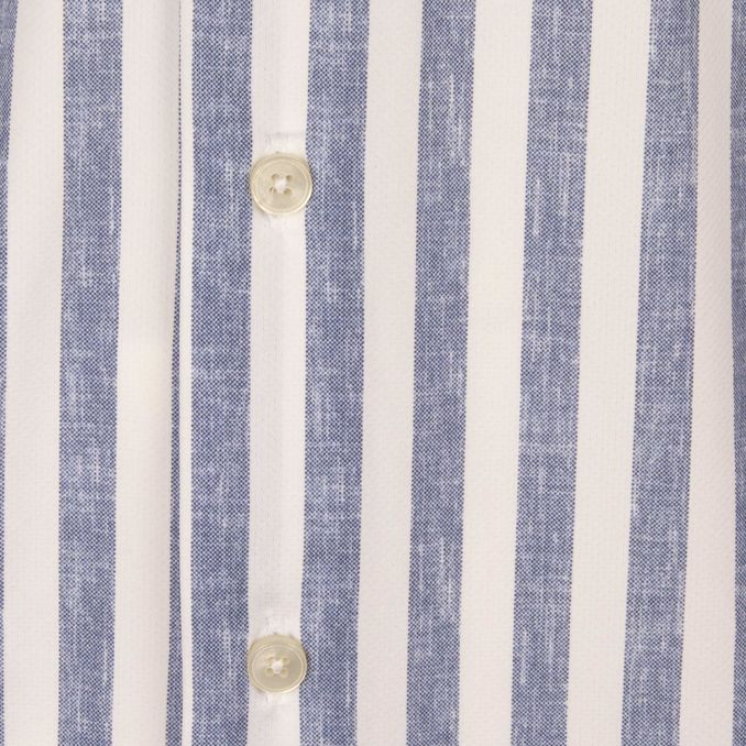 SHIRT ACTIVE 520 WIDE STRIPE Man Blu Denim