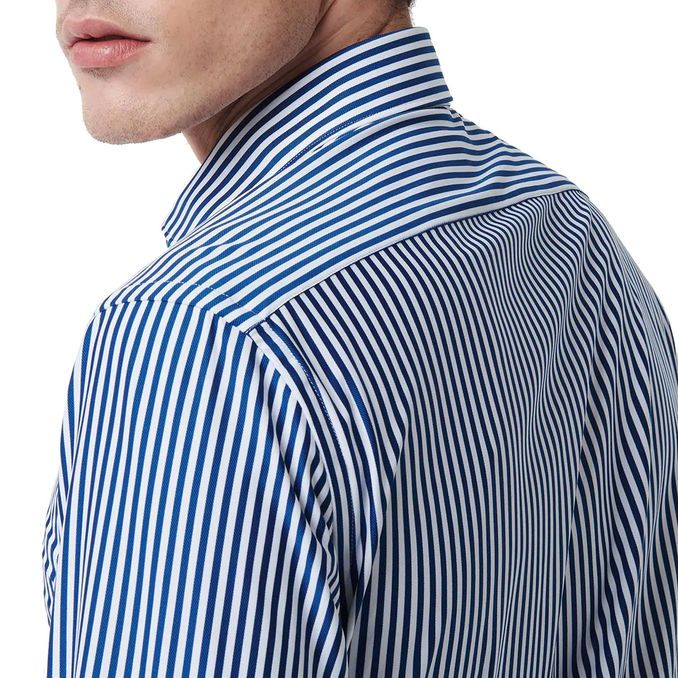 SHIRT ACTIVE Man White Blue