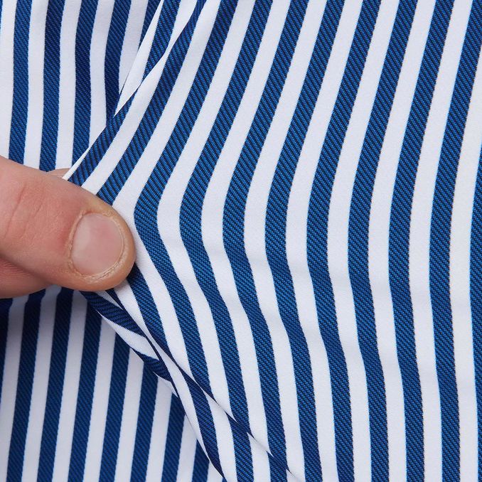 SHIRT ACTIVE Man White Blue