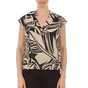 SHIRT BALI Woman Black Leaf SHIRT BALI Woman Black Leaf