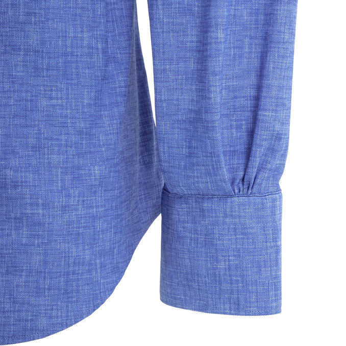 SHIRT COLLAR ITALIAN SLIM Man Blue Sky