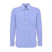 SHIRT COLLAR ITALIAN SLIM Man Light Blue SHIRT COLLAR ITALIAN SLIM Man Light Blue