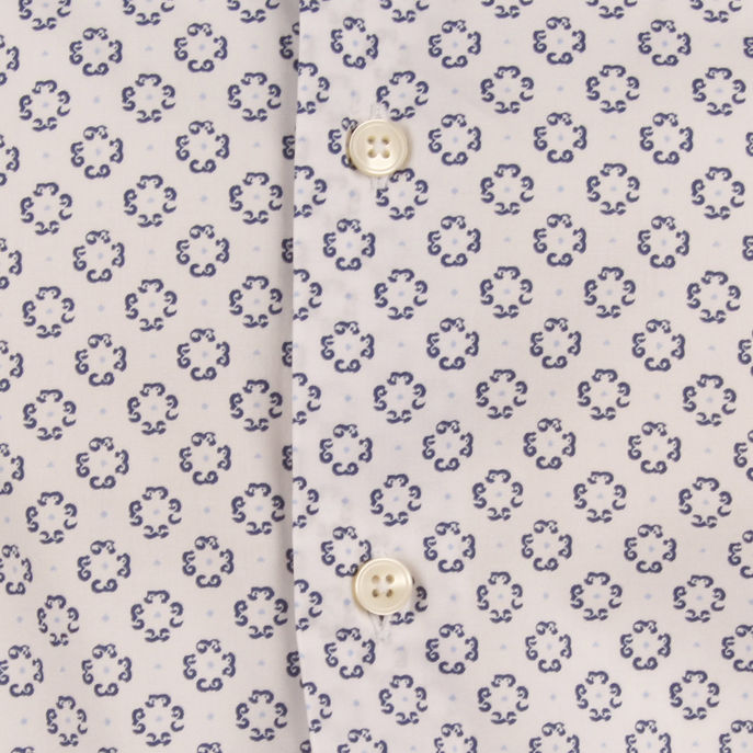 SHIRT FANTASIA Man White Blue