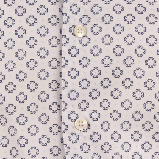 SHIRT FANTASIA Man White Blue