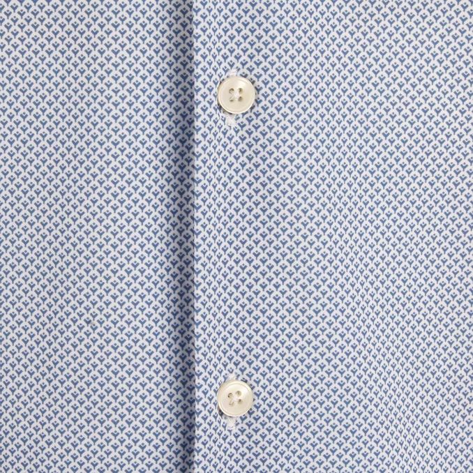 SHIRT FANTASIA Man White Light Blue