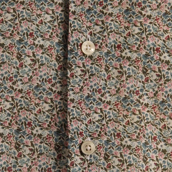 SHIRT FANTASIA Man White Pink Light Blue