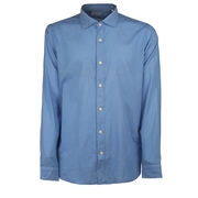 SHIRT FRENCH NECK Man Turquoise SHIRT FRENCH NECK Man Turquoise