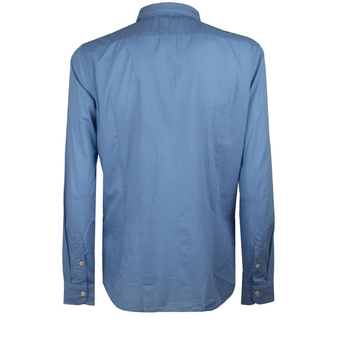 SHIRT FRENCH NECK Man Turquoise
