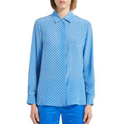 PINKO SHIRT CANTERNO Woman White Light Blue | Mascheroni Store