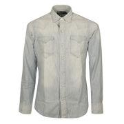 SHIRT IN JEANS Man Light Denim  SHIRT IN JEANS Man Light Denim