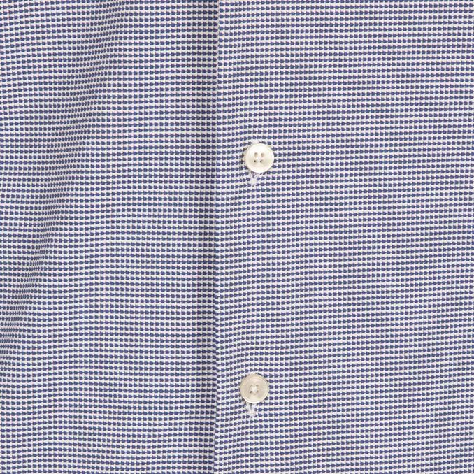 SHIRT MICRODISEGNO ACTIVE Man White Blue 