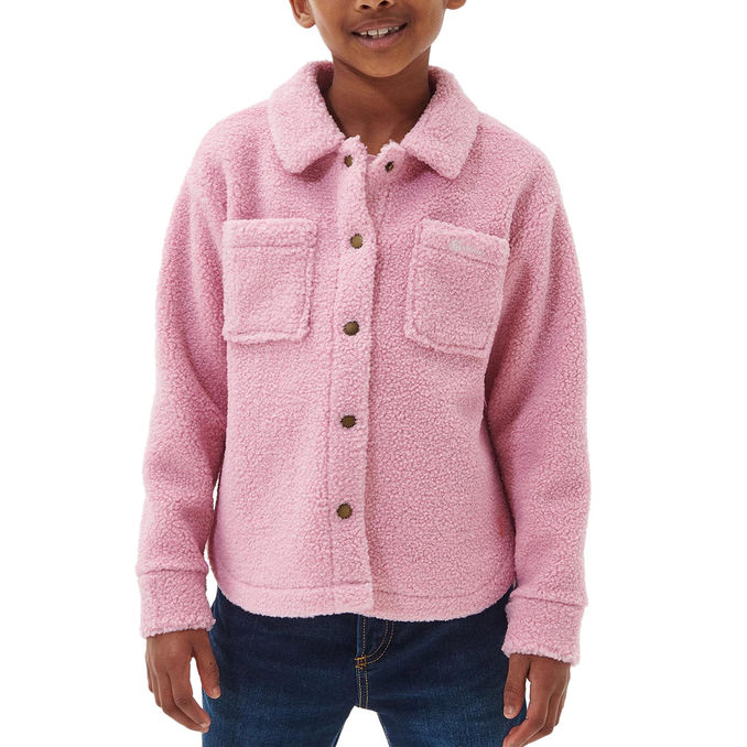 SHIRT OVER SIENNA TEDDY Kid Pink Dahlia