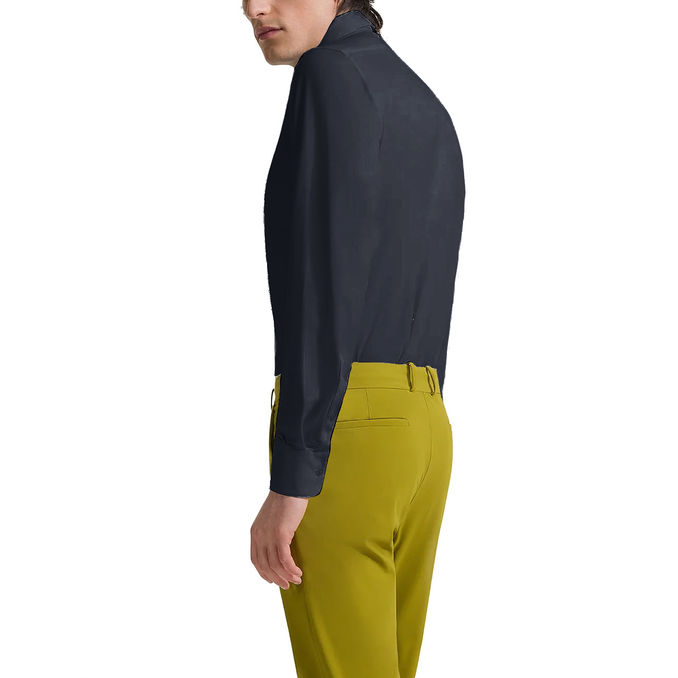 SHIRT OXFORD Man Blue Black 