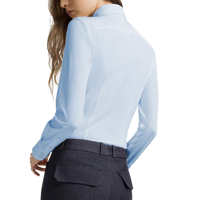 SHIRT OXFORD SLIM Woman Light Blue 