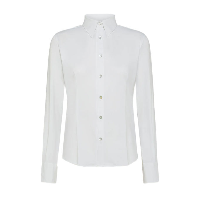 SHIRT OXFORD SLIM Woman White