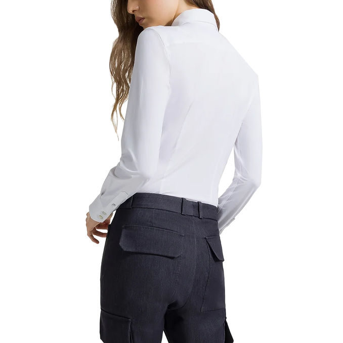 SHIRT OXFORD SLIM Woman White
