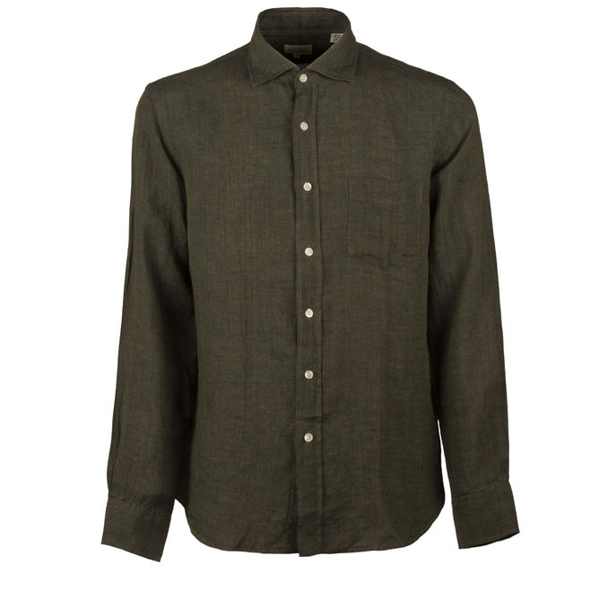 SHIRT PAUL Man Verde Carbone