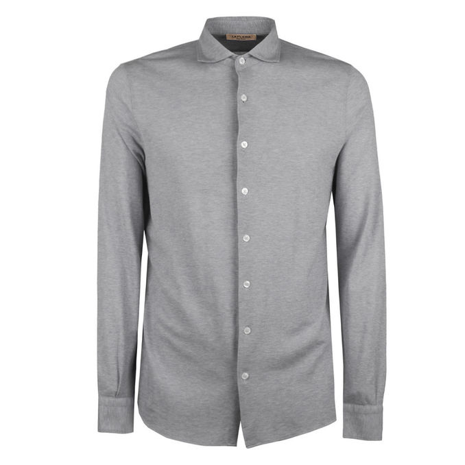 SHIRT PIQUET Man Light Grey