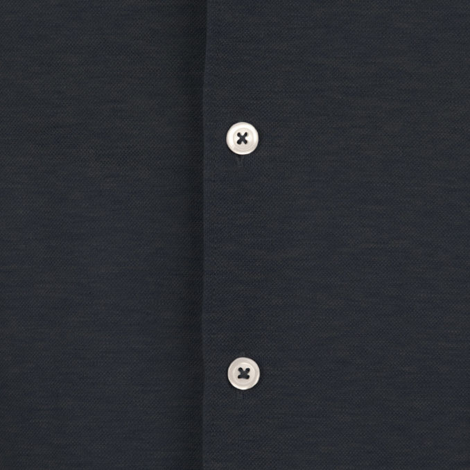 SHIRT PIQUET Man Navy