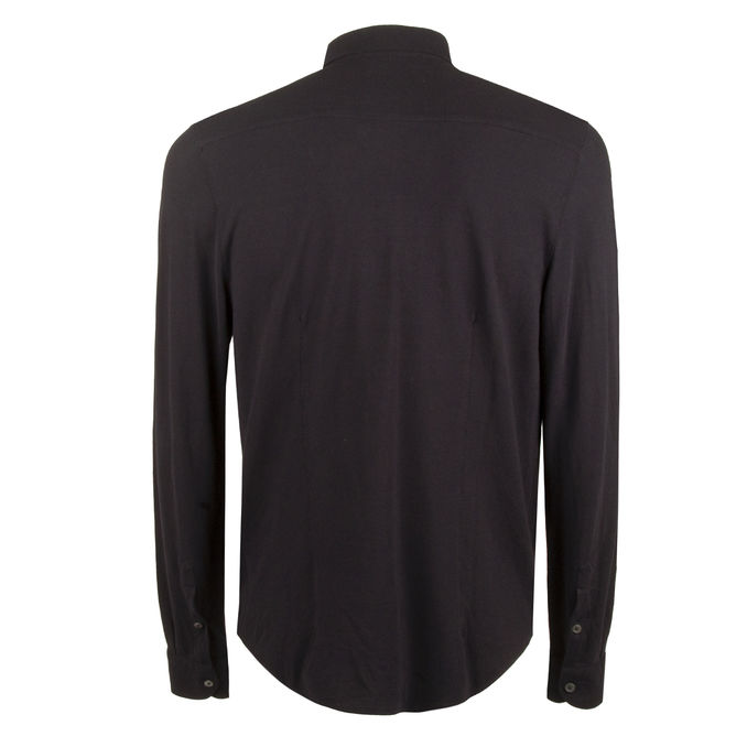 SHIRT SOLID COLOR Man Navy