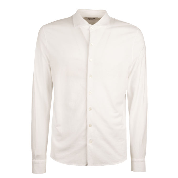 SHIRT SOLID COLOR Man Offwhite