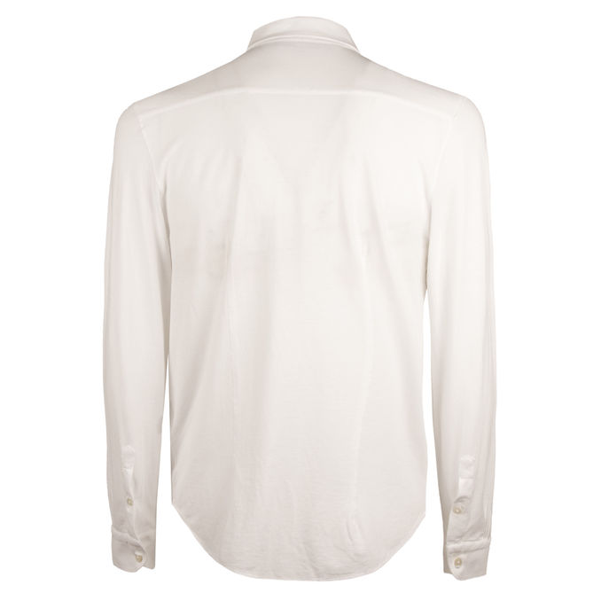 SHIRT SOLID COLOR Man Offwhite