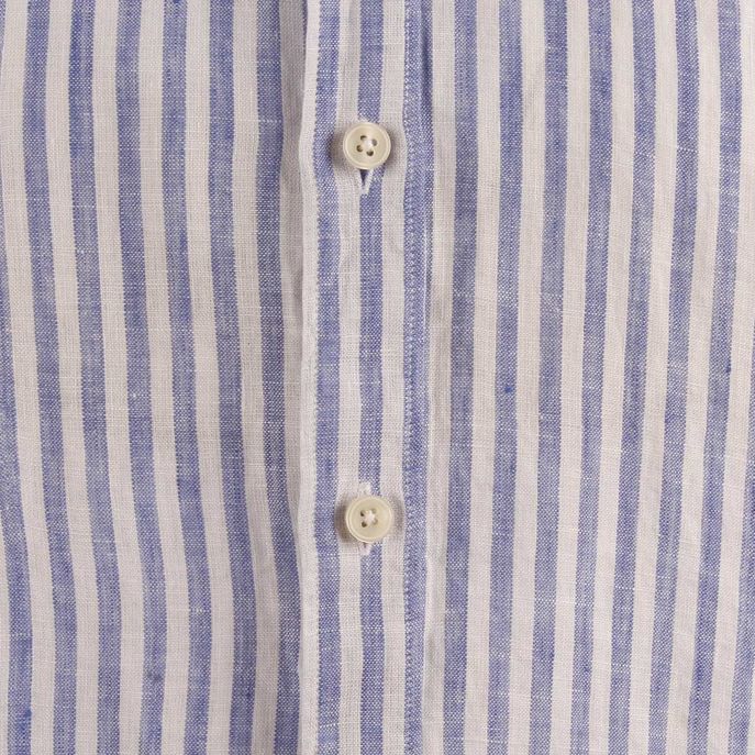 SHIRT STRIPED Man White Blue