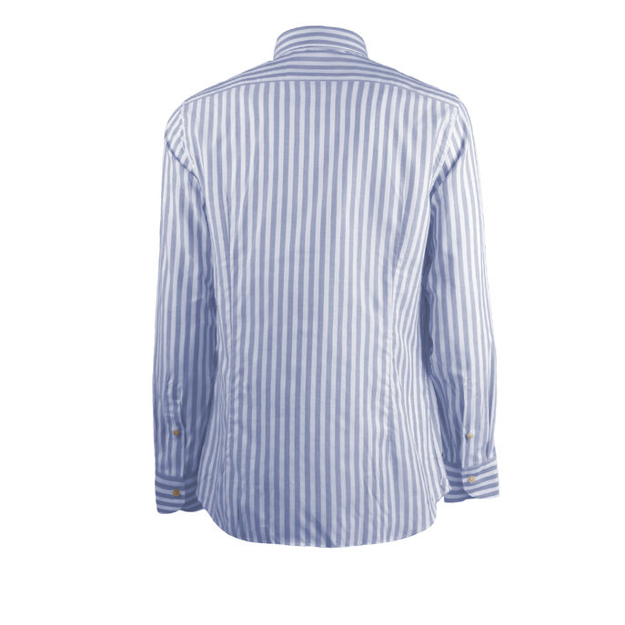 SHIRT STRIPED Man White Blue