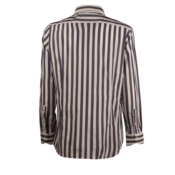 SHIRT STRIPED Man White Blue
