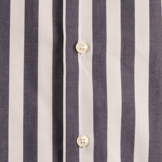 SHIRT STRIPED Man White Blue