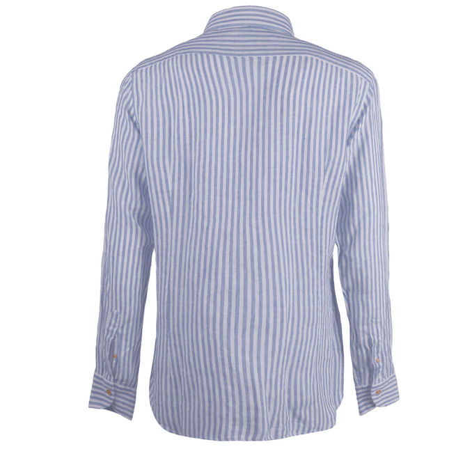 SHIRT STRIPED Man White Blue