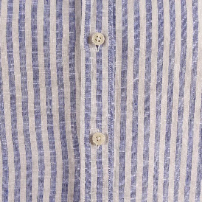 SHIRT STRIPED Man White Blue