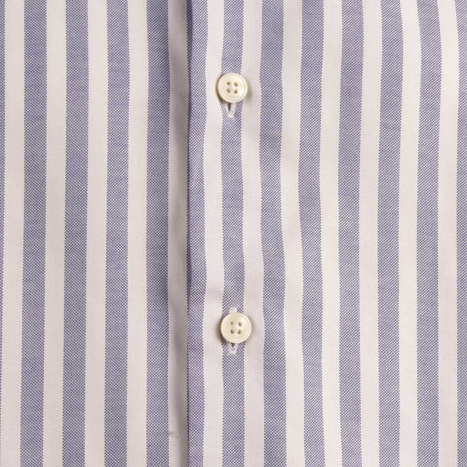 SHIRT STRIPED Man White Blue
