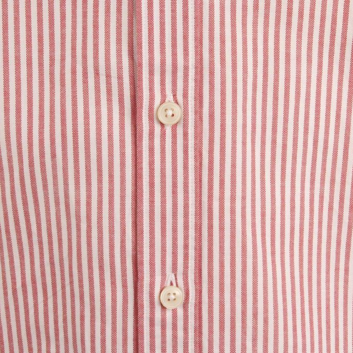 SHIRT STRIPED Man White Red