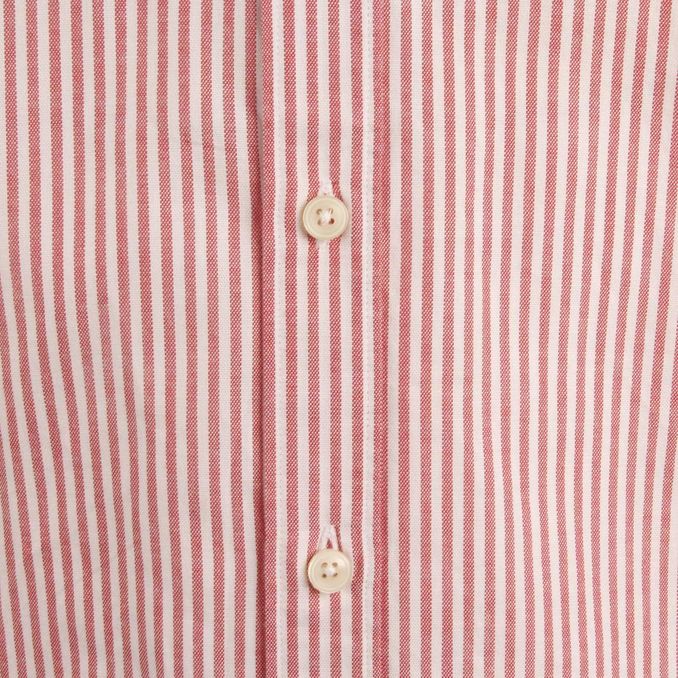 SHIRT STRIPED Man White Red
