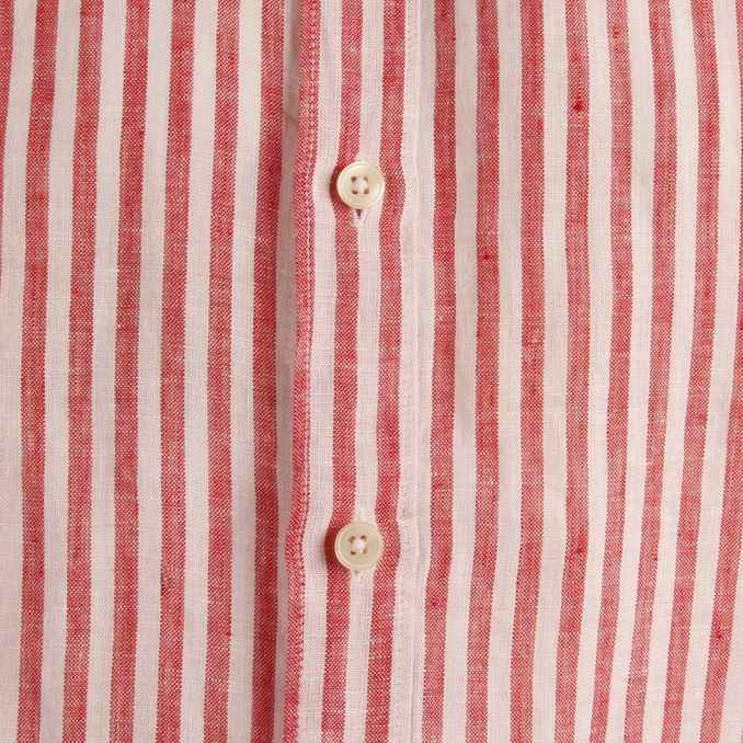 SHIRT STRIPED Man White Red