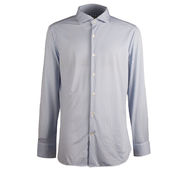 SHIRT TECHNICAL FABRIC Man White Light Blue SHIRT TECHNICAL FABRIC Man White Light Blue